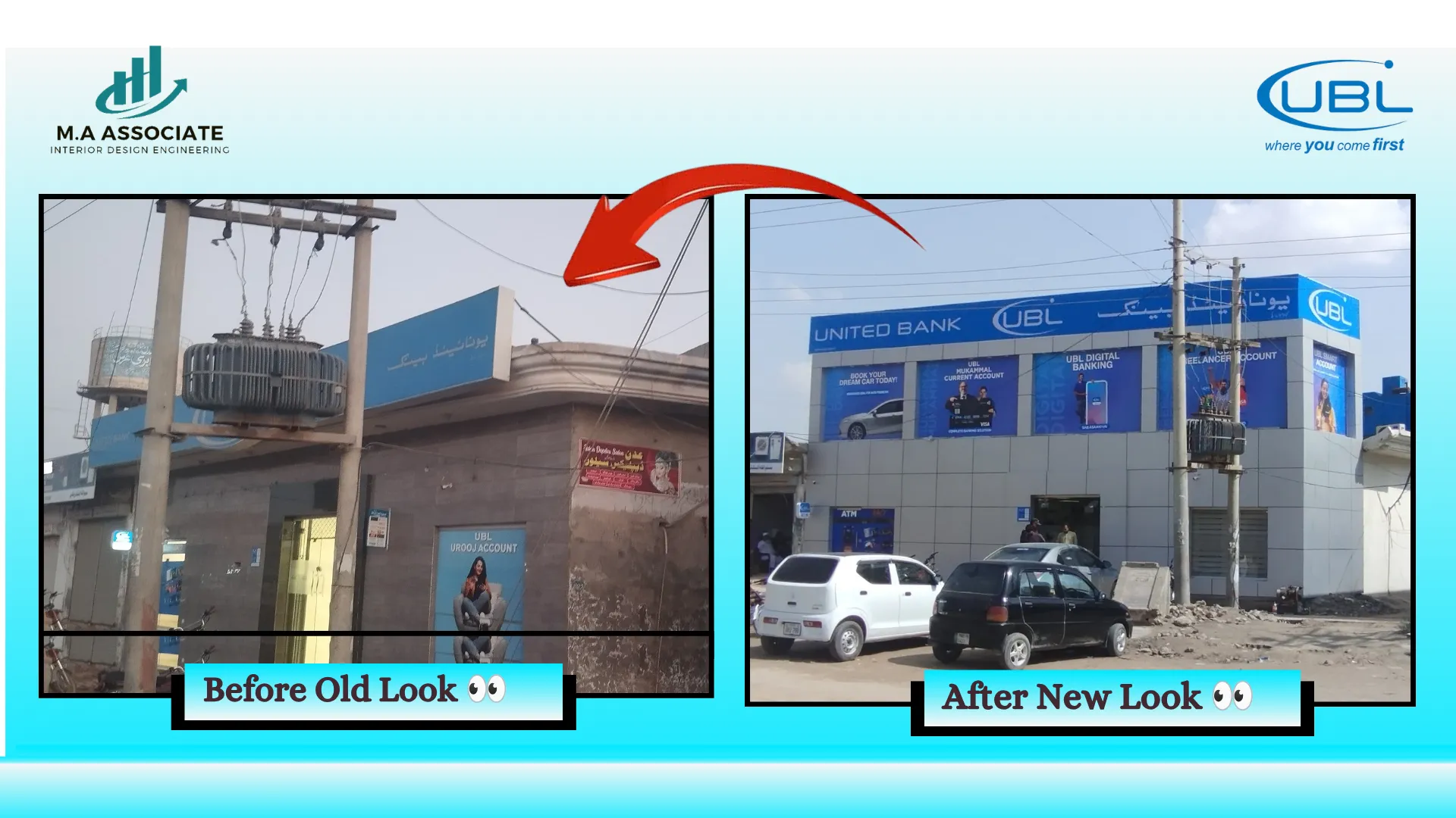 Front Elevation Project in Garha More Region Vehari