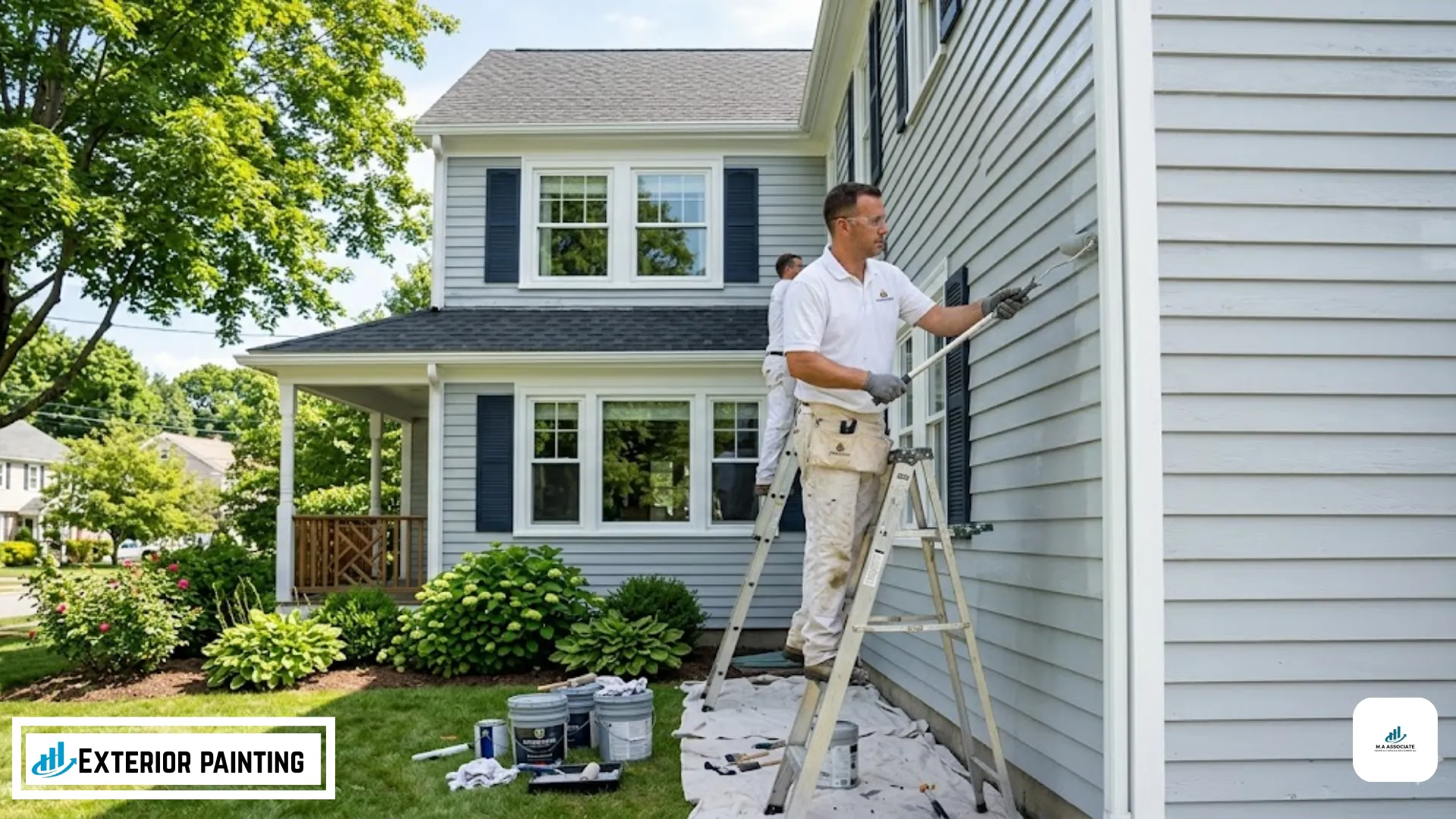 Exterior painting Services Haveli Lakha City