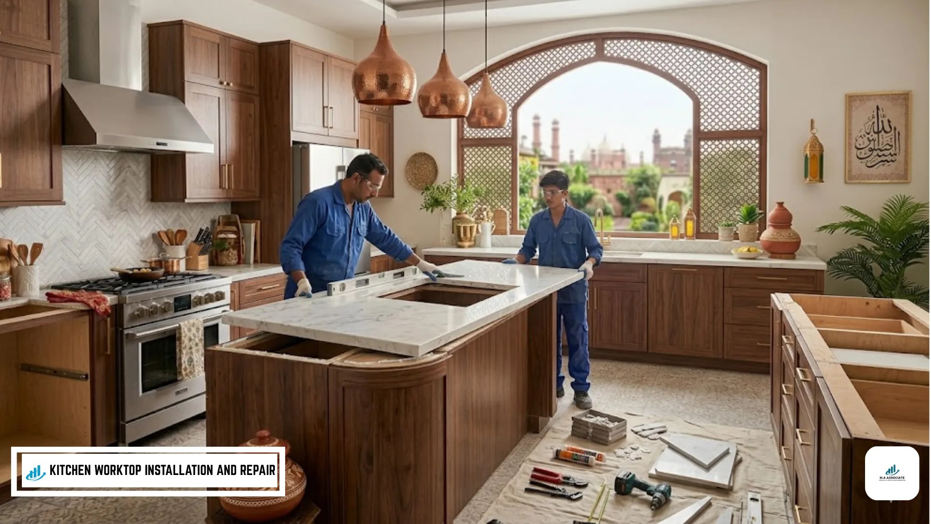 Kitchen worktop installation And Repair Services Kasur City