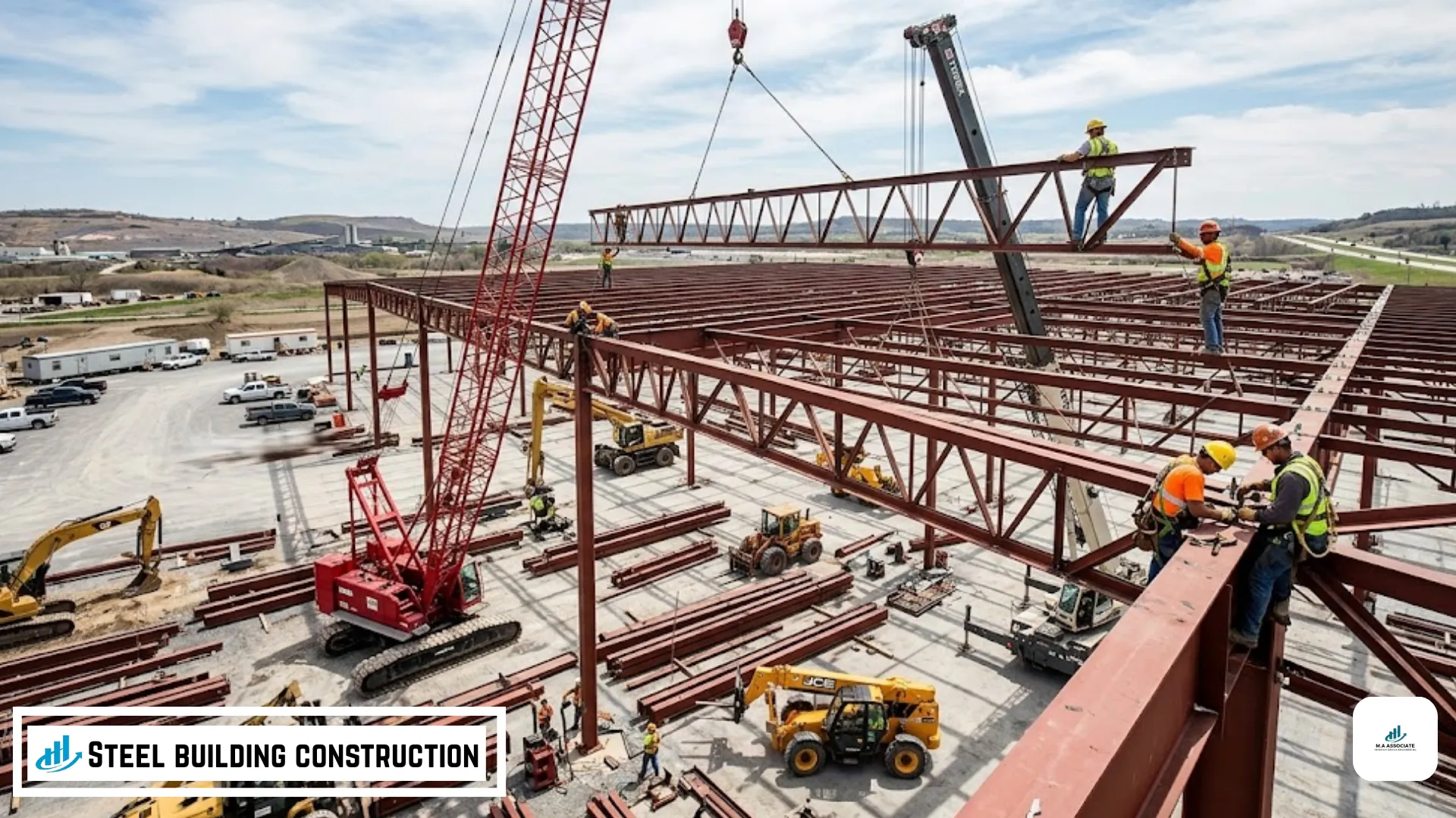 Steel building construction Services Pakpattan City