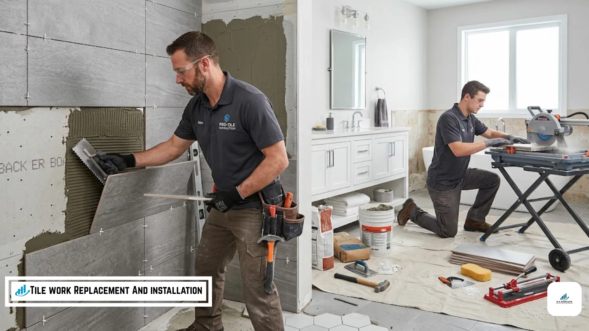 Tile work Replacement And installation Services Pakpattan City
